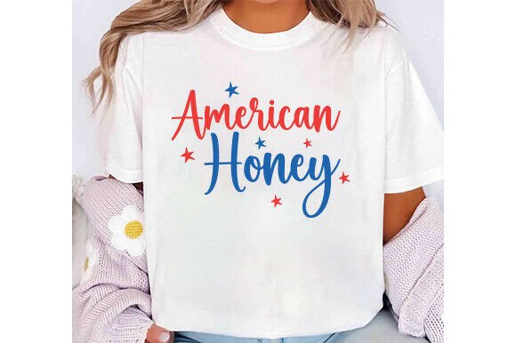 American Honey PNG, 4th of July Png, USA: A Creative Resource for Designers and Makers