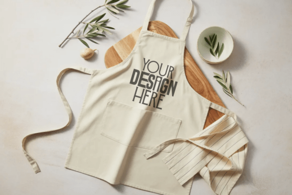Apron Generic Brand Mockup