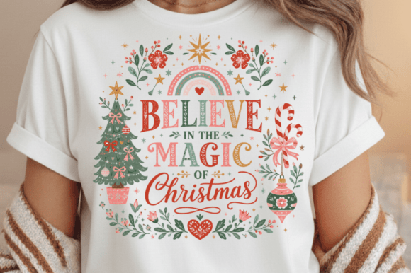 Believe in the Magic of Christmas PNG