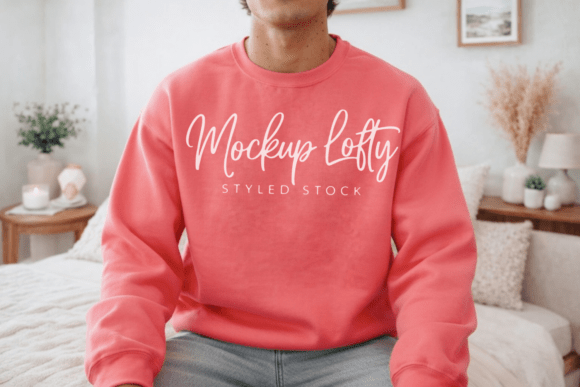 Comfort Colors 1566 Watermelon Mockup