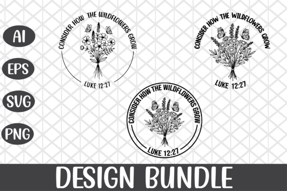 Consider How the Wildflowers Grow SVG: A Creative Resource for Crafting and Design