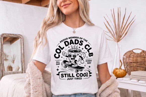 Cool Dads Club Tired Coffee Mug Art