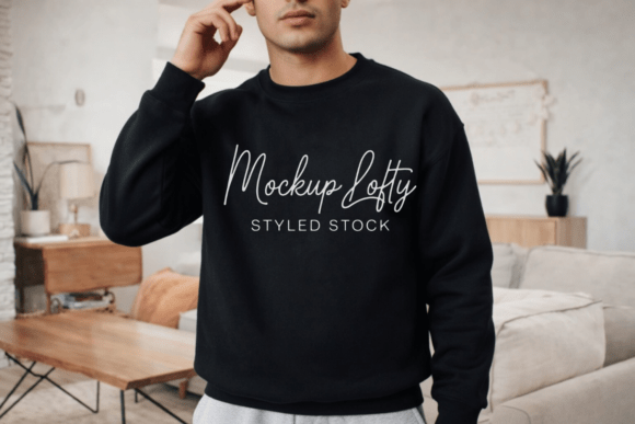 Essential Guide to the Gildan 18000 Black Sweater Mockup