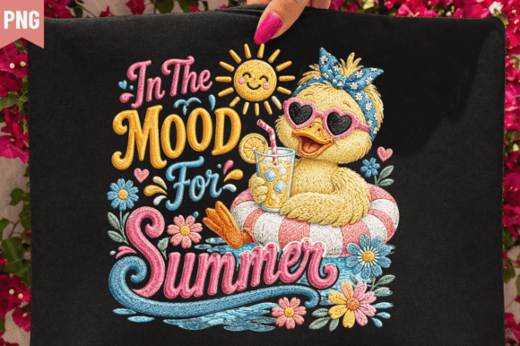 In the Mood for Summer PNG Design