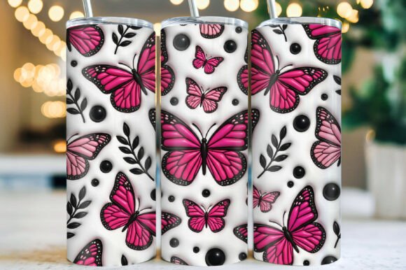 Monarch Butterfly Tumbler Wrap PNG: A Versatile Design for Creative Projects
