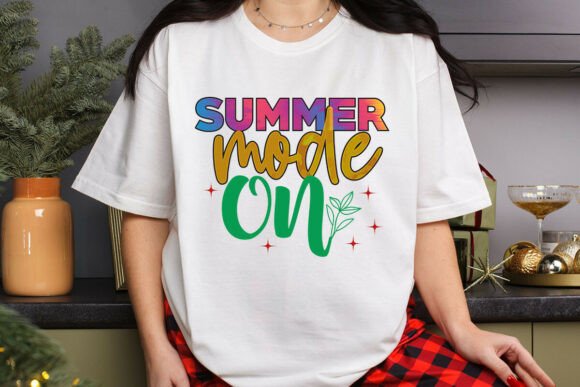 Summer Mode T Shirt Design