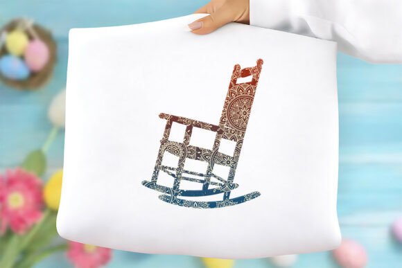 Vintage Rocking Chair Free PNG